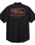 Harley-Davidson® Vintage Jersey Button-Up Harley Black【96187-26VM】