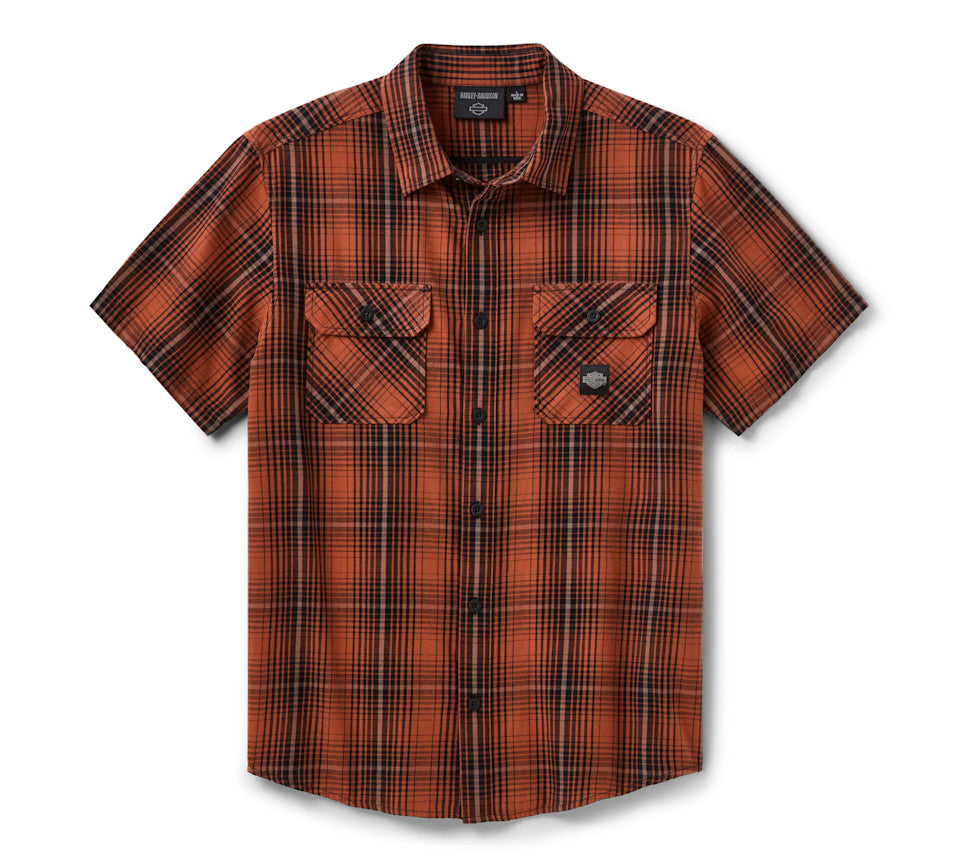 Harley-Davidson® Vintage Plaid Short Sleeve Shirt
