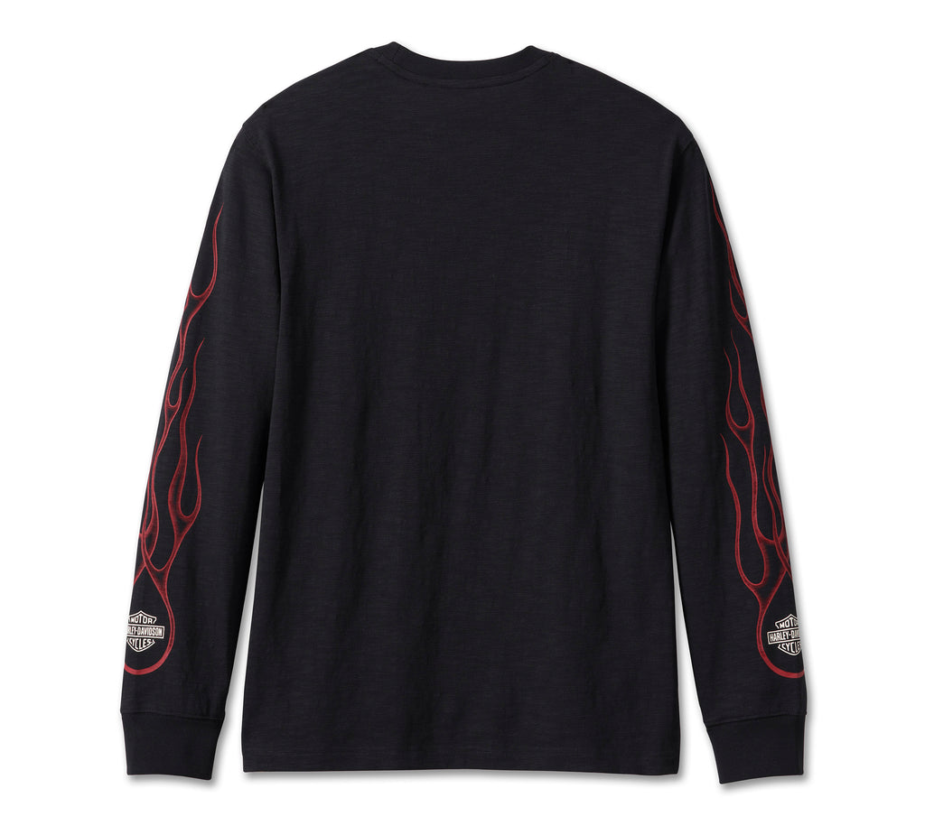 In Flames Tee  Black Beauty