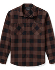 Harley-Davidson® American Classic Buffalo Check Flannel Coffee & Harley Black【96535-26VM】