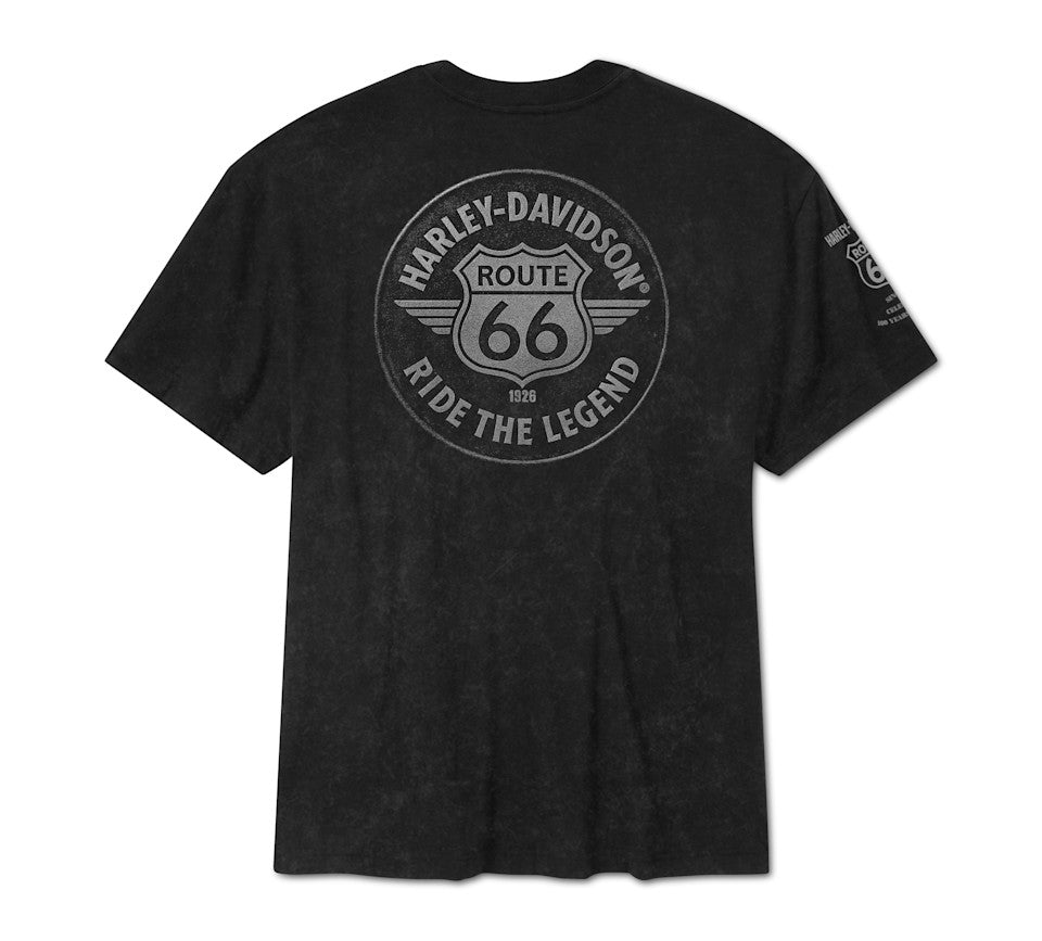 Harley-Davidson® Men's Route 66 Legendary Short Sleeve Tee