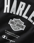Champion x Harley-Davidson Fanatic Crew Neck Sweatshirt  Black × Silver Champion