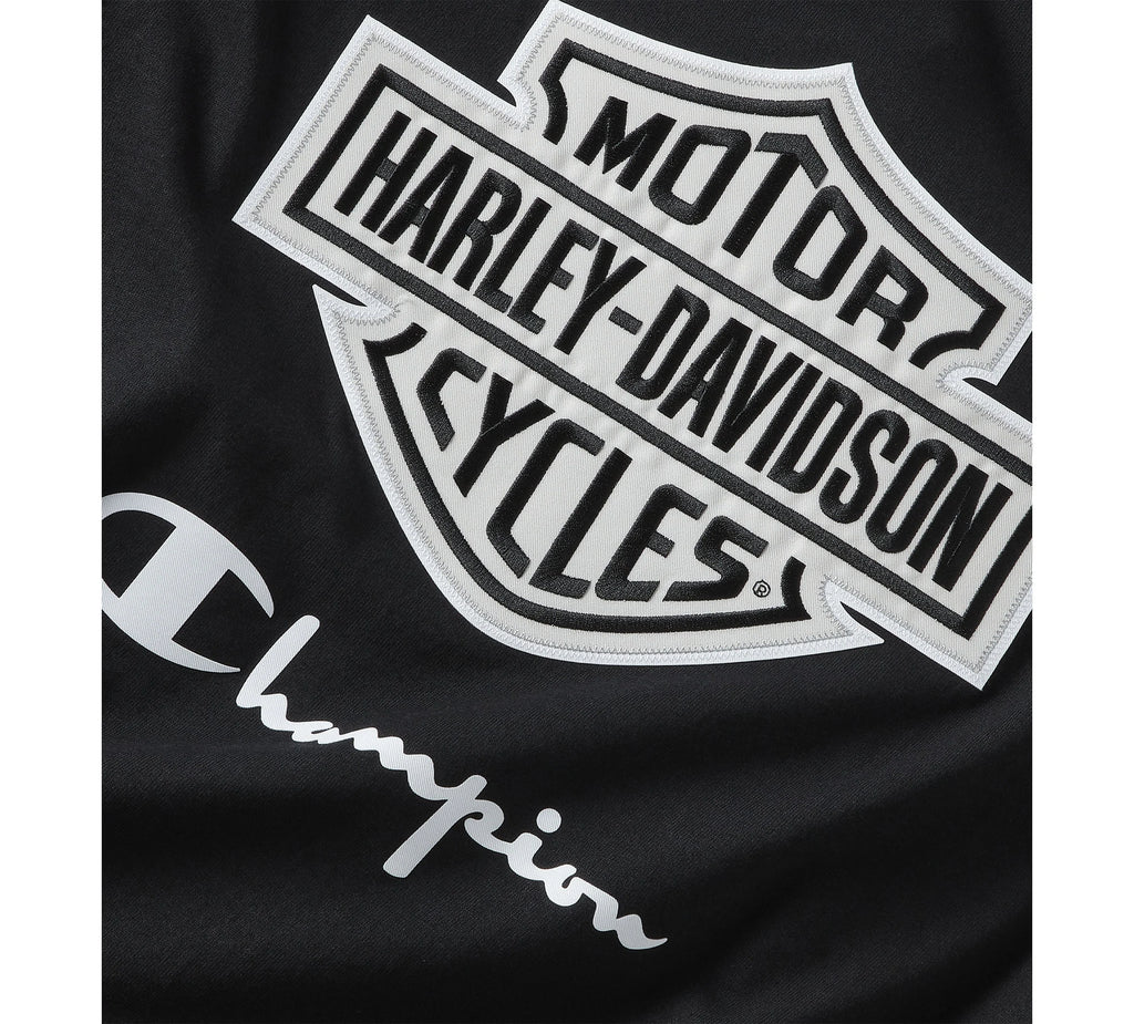 Champion x Harley-Davidson Fanatic T-shirt  Black × Silver Champion