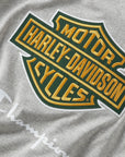 Champion x Harley-Davidson Fanatic Tee Grey Heather & Dark Green
