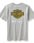 Champion x Harley-Davidson Fanatic Tee Grey Heather & Dark Green