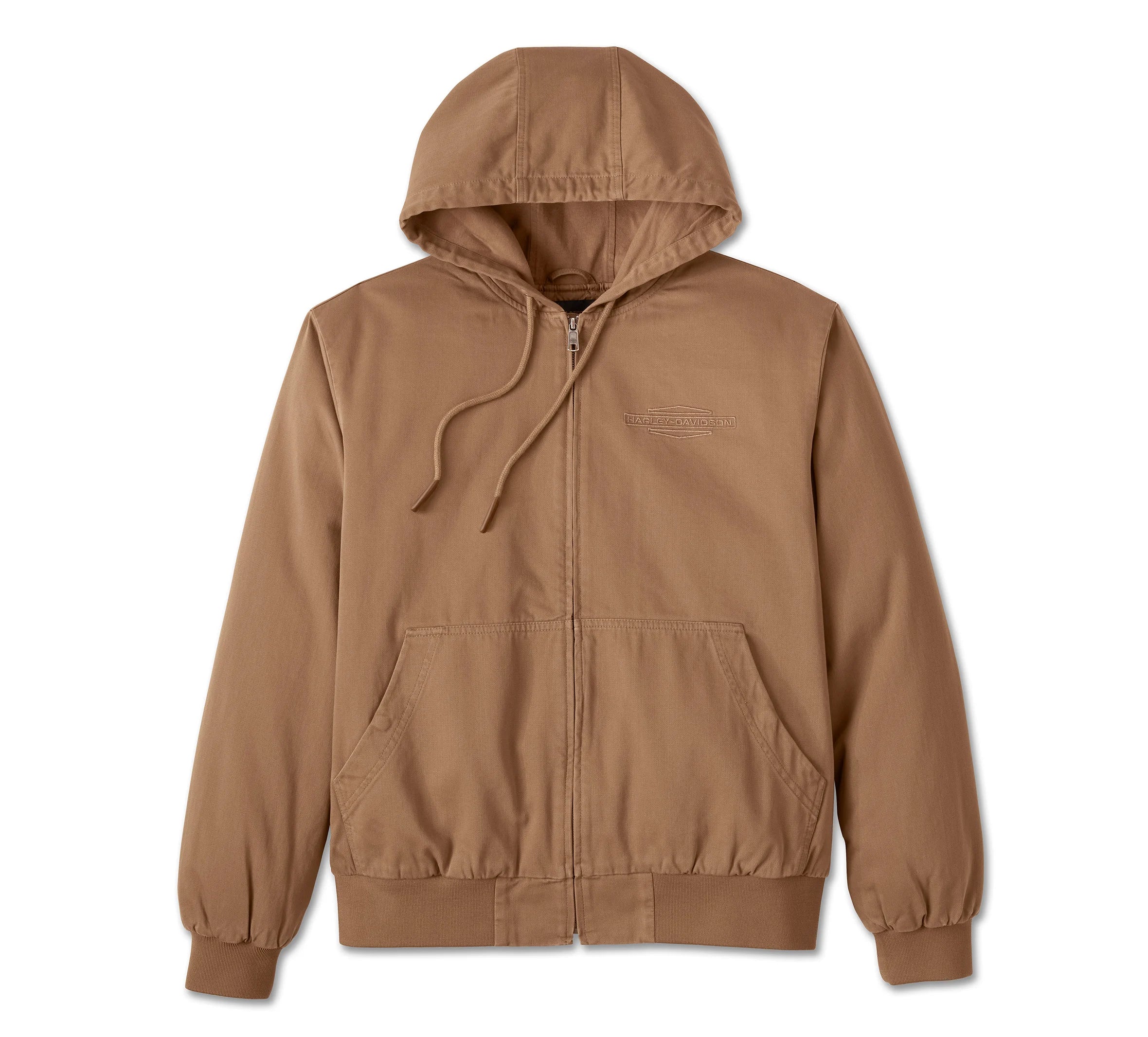 Bar & Shield Workwear Hooded Jacket Toffee