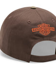 Harley-Davidson® Chain stitched Switchback Adjustable Cap - After Dark【97632-26VM】