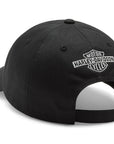 Harley-Davidson® Chain stitched Switchback Adjustable Cap - Harley Black【97633-26VM】