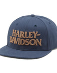 Harley-Davidson® Lightning Eagle Panhead Fitted Cap - Mood Indigo【97746-25VM】