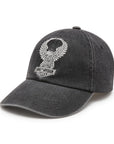 Harley-Davidson® Freedom Eagle Baseball Cap - Washed Black【97705-25VW】