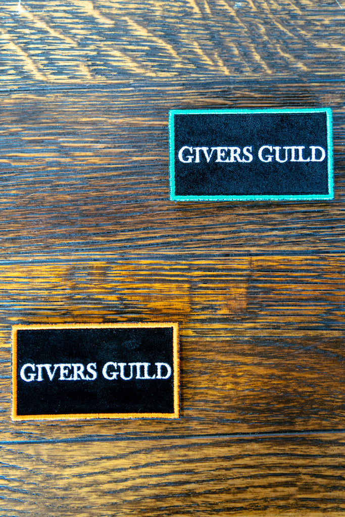 GIVERS GUILD VELOUR WAPPEN