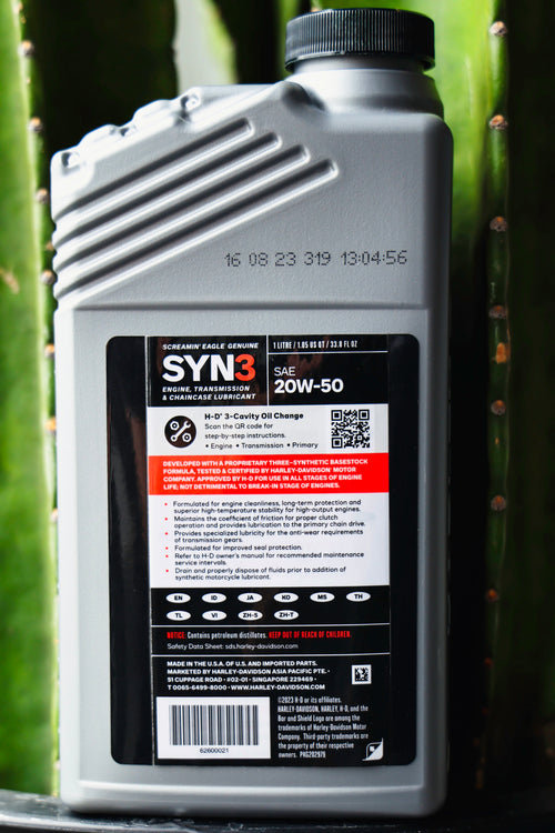 Harley-Davidson SYN3 SAE 20W50 – GIVERS GUILD