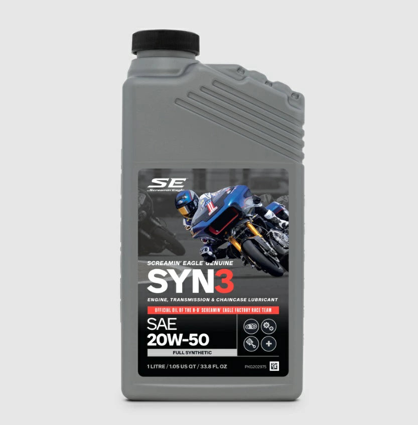 Harley-Davidson SYN3 SAE 20W50 – GIVERS GUILD Harley-Davidson SYN3 SAE 20W50 – GIVERS GUILD