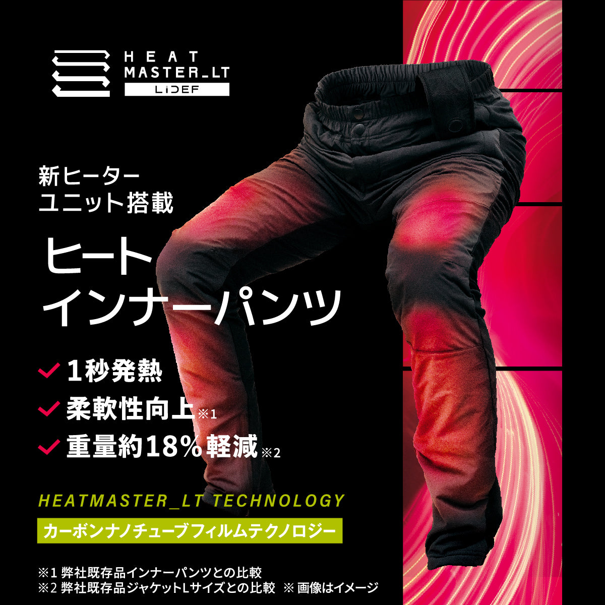 Heat Master 12Vヒートインナーパンツ LTシリーズ – GIVERS GUILD
