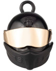 Harley-Davidson® Black Plated Skull Crowned Helmet Ride Bell, Black
