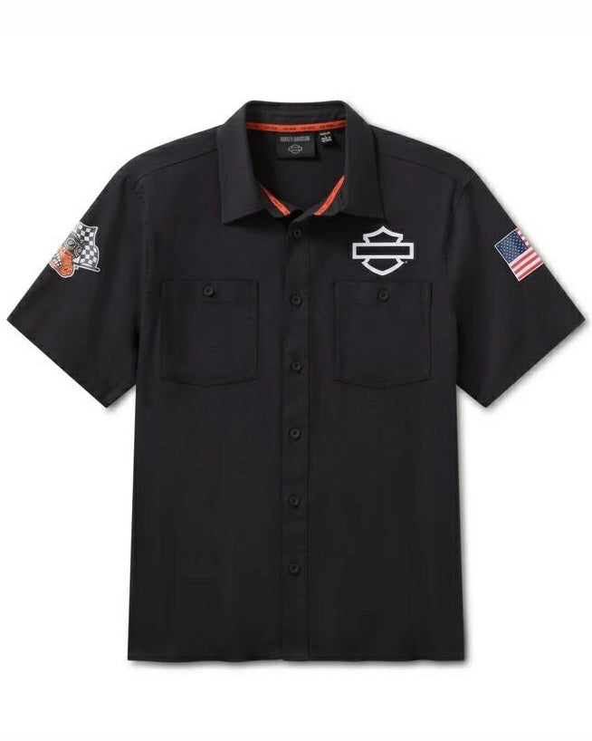 Harley-Davidson® Factory Racing Fanwear Unisex Shirt Woven