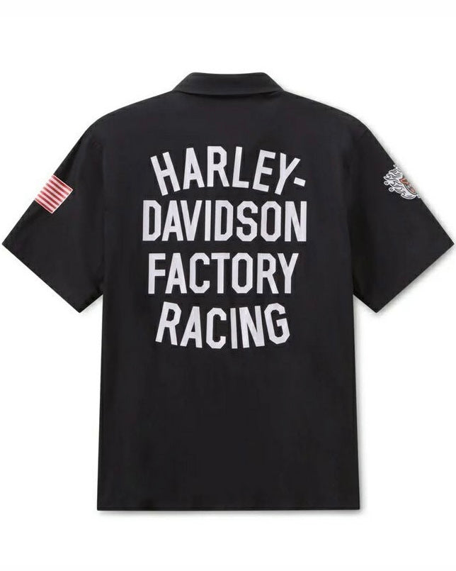 Harley-Davidson® Factory Racing Fanwear Unisex Shirt Woven