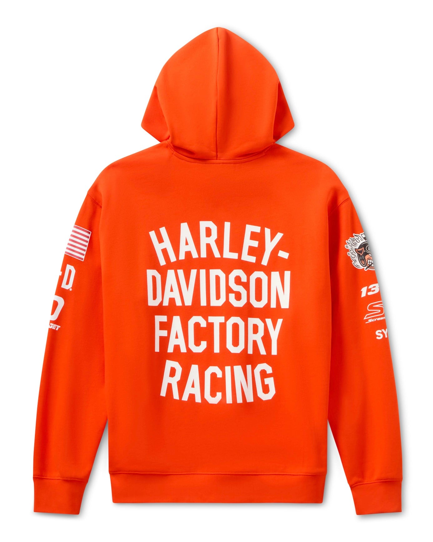 Harley-Davidson® Factory Racing Fanwear Hoodie - Racing Orange