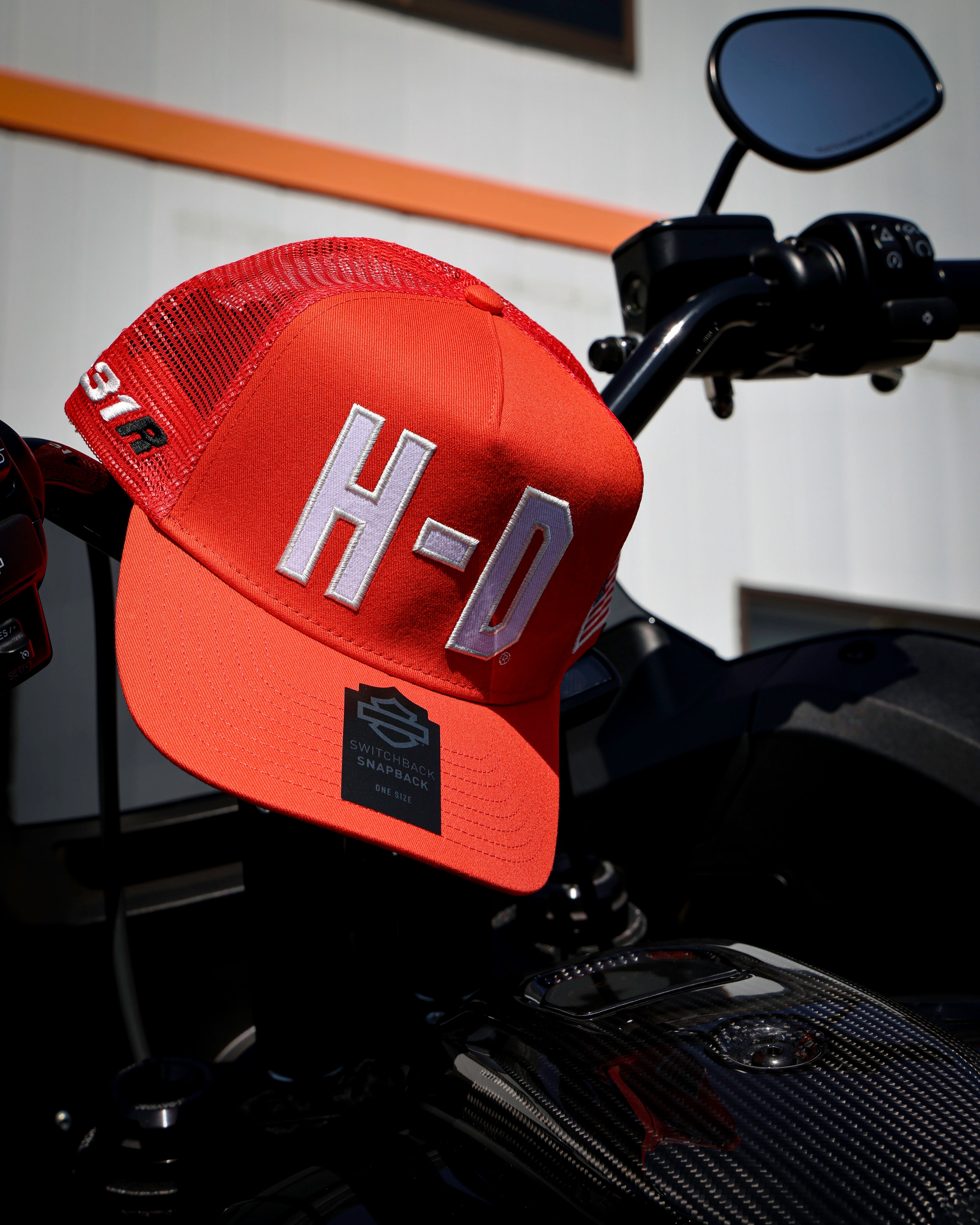 Harley-Davidson® Factory Racing Fanwear  Trucker Cap - Racing Orange