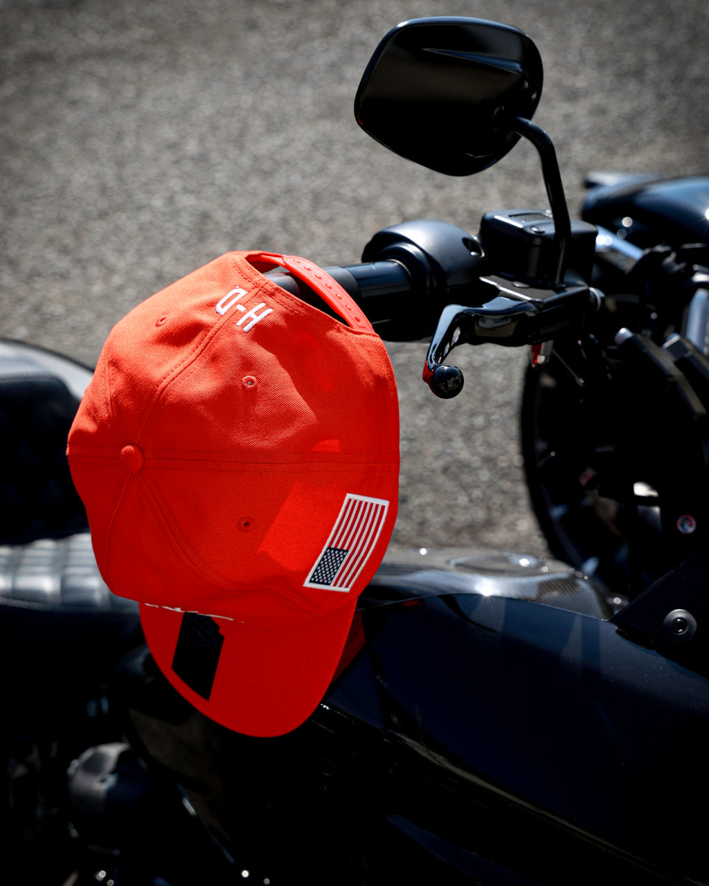 Harley-Davidson® Factory Racing Fanwear Twill Baseball Cap - Racing Orange