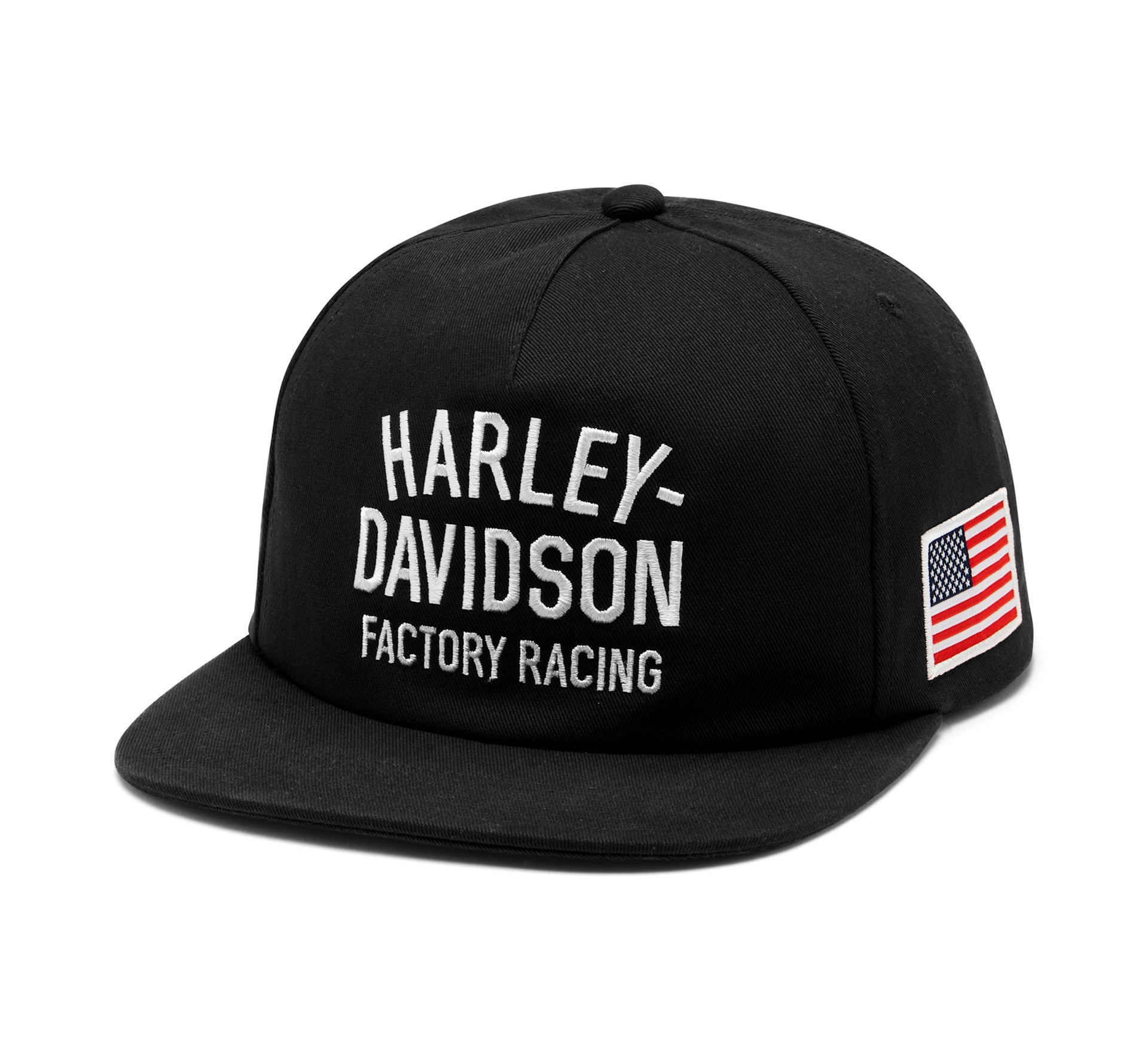 ファクトリー レーシング ファンウェア トラッカー キャップ （他） Harley-Davidson® Factory Racing Fanwear Twill Baseball Cap