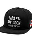 Harley-Davidson® Factory Racing Fanwear Twill Baseball Cap - Harley Black