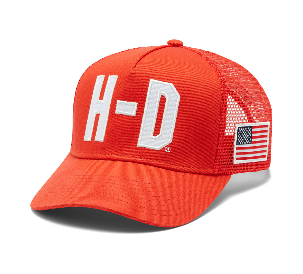 Harley-Davidson® Factory Racing Fanwear  Trucker Cap - Racing Orange