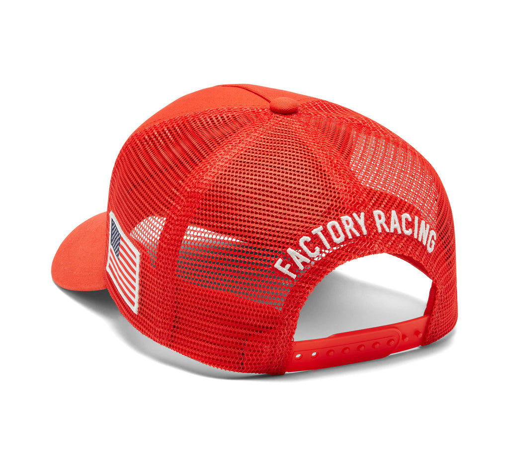 Harley-Davidson® Factory Racing Fanwear  Trucker Cap - Racing Orange