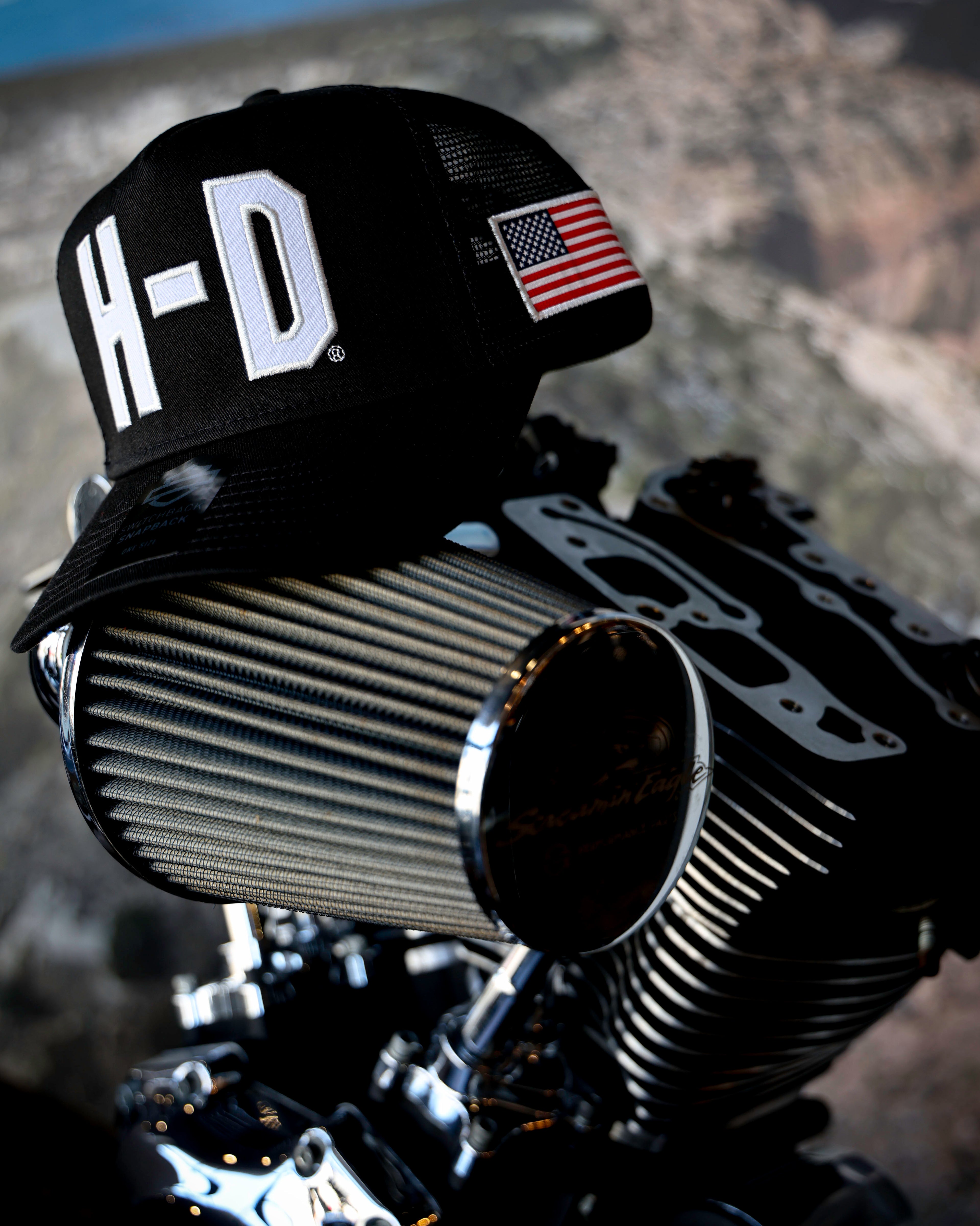 Harley-Davidson® Factory Racing Fanwear Trucker Cap - Harley Black