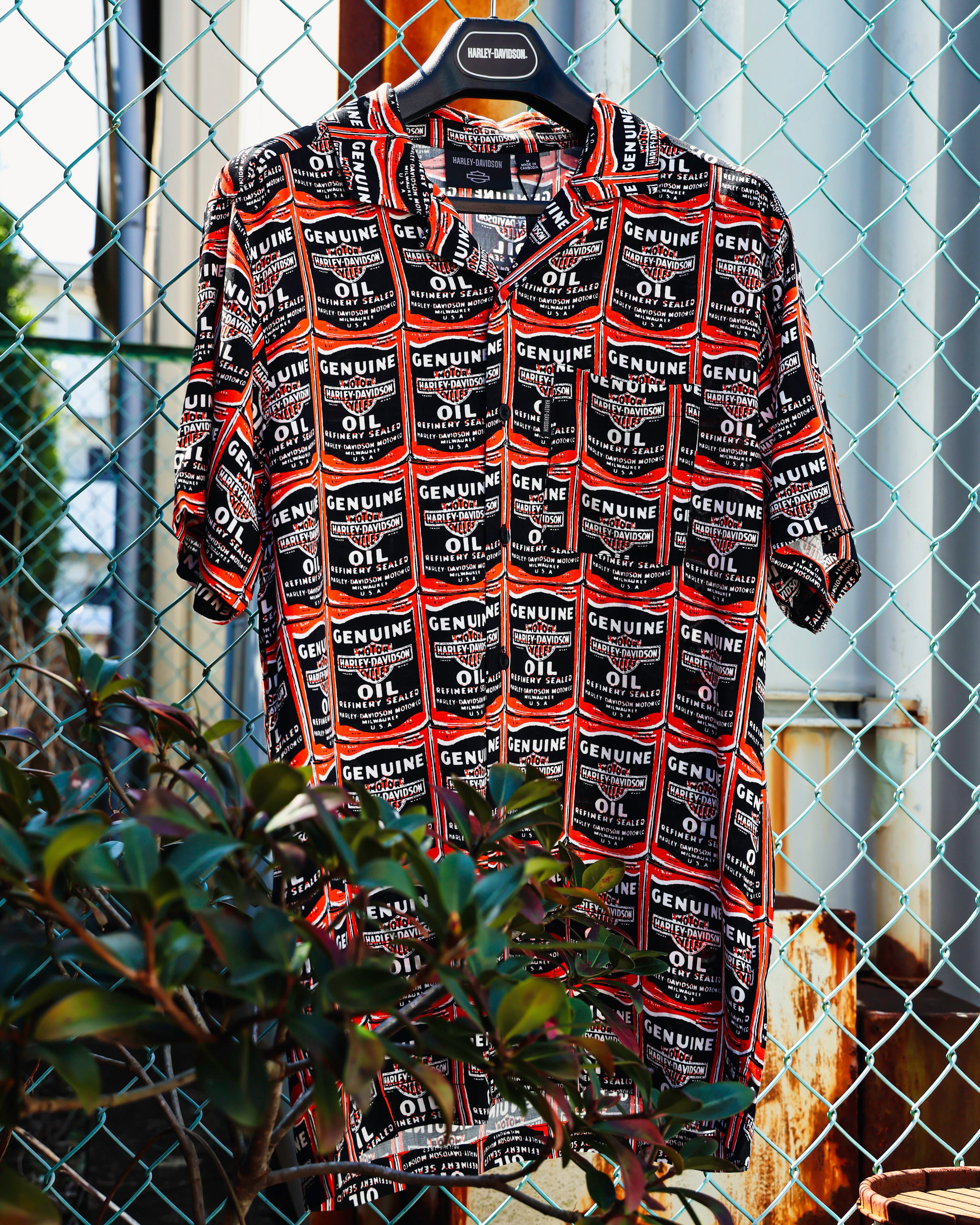 Harley-Davidson® Essential Oil Can Aloha Shirt