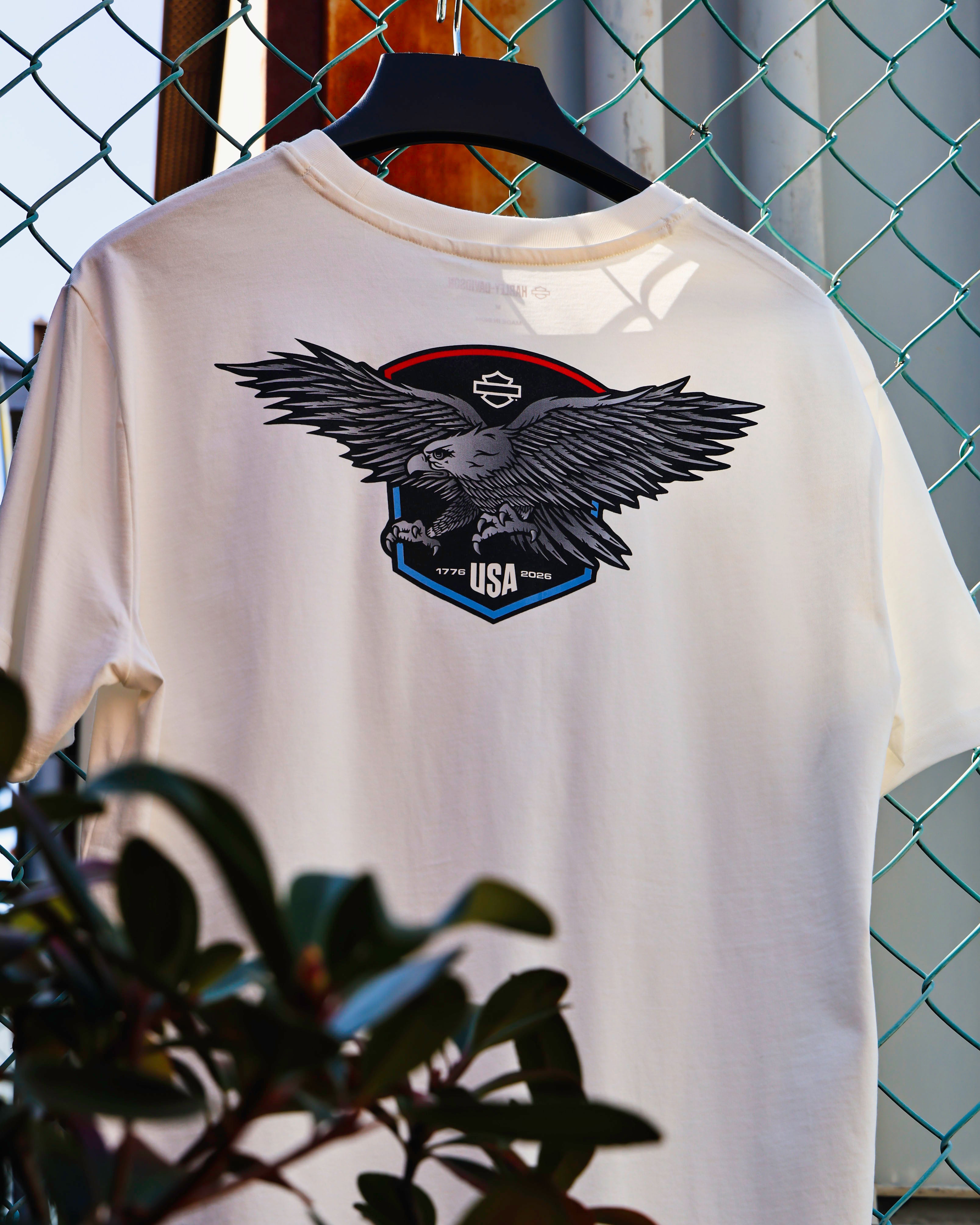 Harley-Davidson® Liberty Eagle Tee - Cloud Dancer – GIVERS GUILD