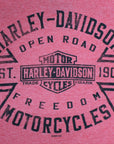 Souvenir S/S T-Shirt【Red】OPEN ROAD FREEDOM