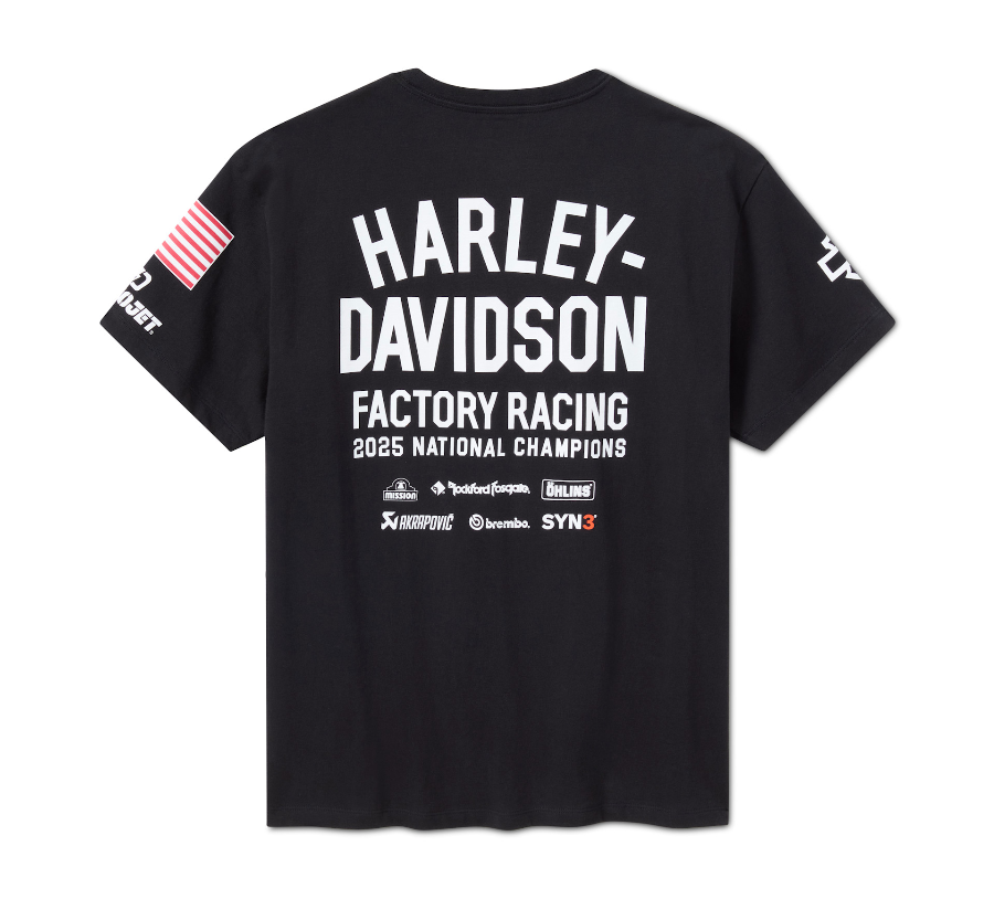 Harley-Davidson® Championship Tee - Harley Black – GIVERS GUILD Harley-Davidson® Championship Tee - Harley Black – GIVERS GUILD