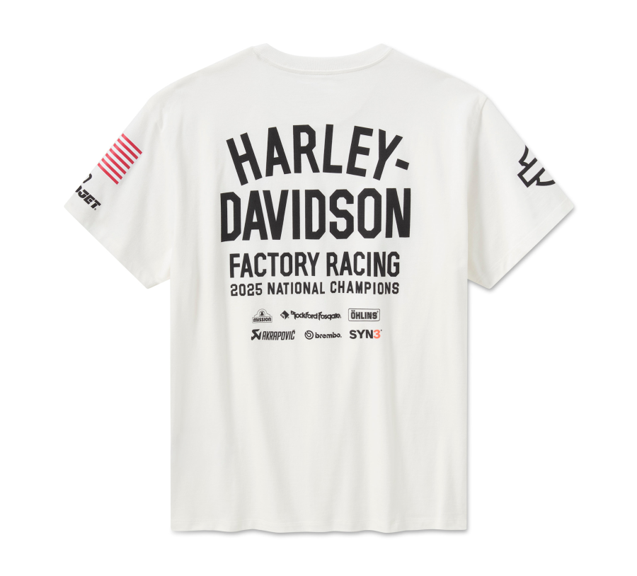 Harley-Davidson® Championship Tee - Bright White – GIVERS GUILD