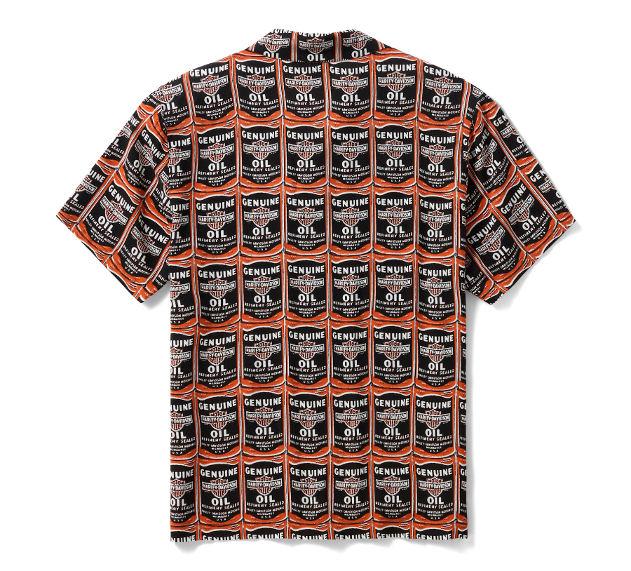 Harley-Davidson® Essential Oil Can Aloha Shirt