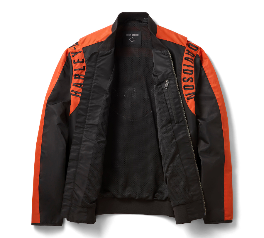 Harley-Davidson® Mainstreet Nylon Bomber Jacket