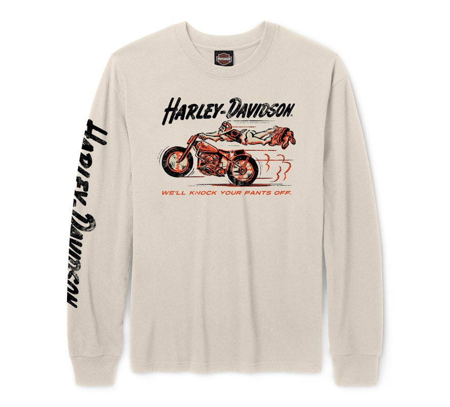 Harley-Davidson® Men's Knock Your Pants Off Long Sleeve Tee