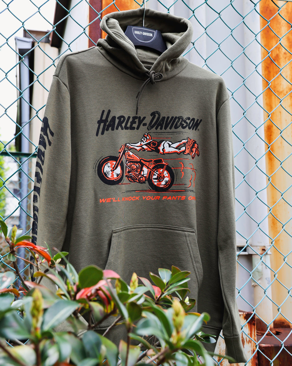 Harley-Davidson® Men's Knock Your Pants Off Pullover Fleece Hoodie
