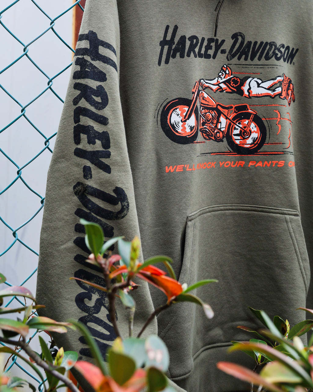 Harley-Davidson® Men's Knock Your Pants Off Pullover Fleece Hoodie