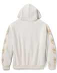 Dickies × H-D Winged Horseshoe Oversized Pullover Hoodie - BONE