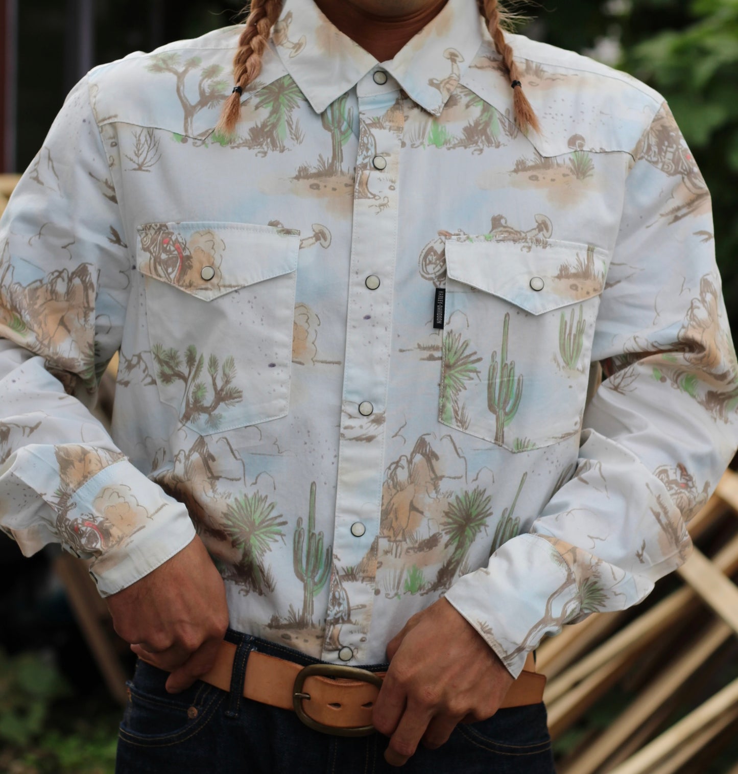 Out West Printed Woven Shirt