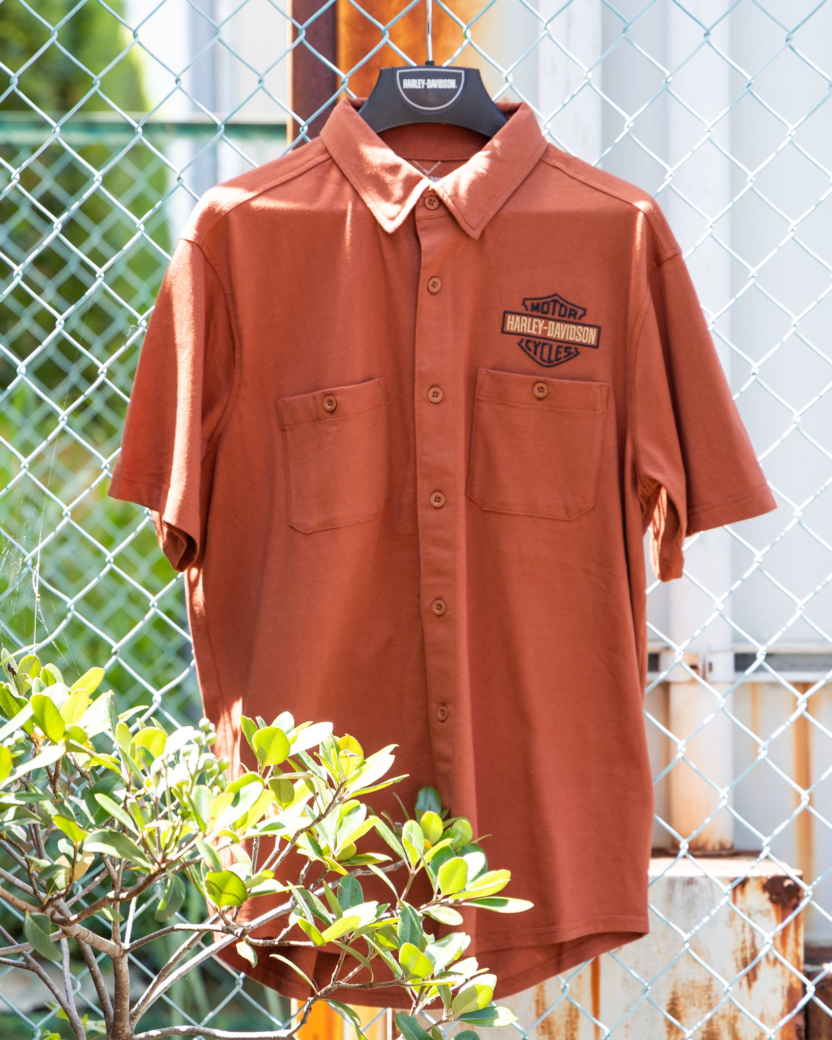 Harley-Davidson® Vintage Jersey Button-Up