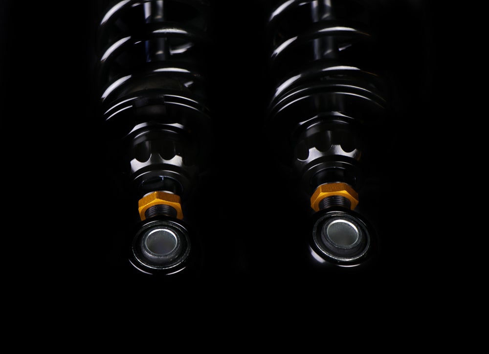 オーリンズ　ショックアブソーバー ブラックスプリング OHLINS オーリンズ YA 218 SR500/400（ALL） リアショック