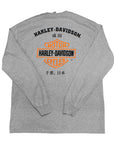 Souvenir L/S T-Shirt【Gray】FREE TO ROAM
