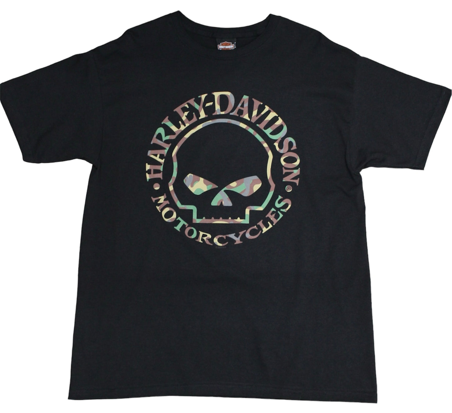 Souvenir S/S T-Shirt【Black】Willie G Skull