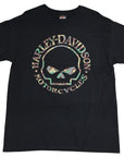 Souvenir S/S T-Shirt【Black】Willie G Skull
