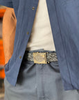 Blue Flames Belt  (dead stock 2004)