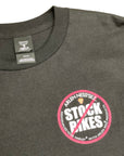 【ARLEN NESS】NO STOCK BIKES T-SHIRT, BLACK SIZE S