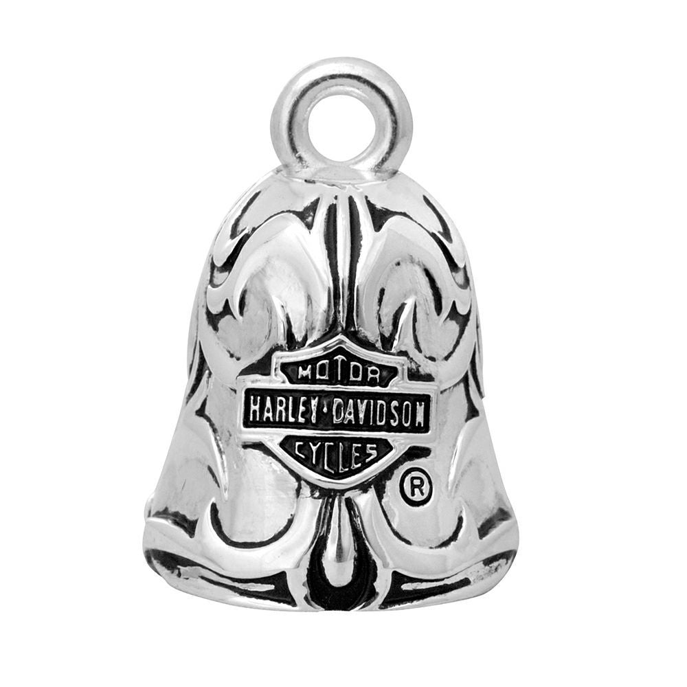 Vintage Rebel Filigree Bar &amp; Shield Ride Bell HRB043