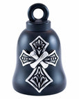 Tribal Cross Bar & Shield Ride Bell HRB075